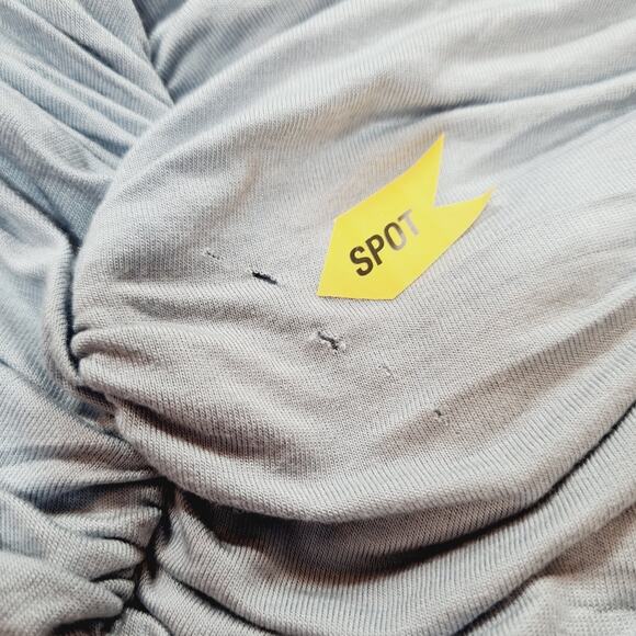 Michael Costello x REVOLVE Freya Midi Dress in Baby Blue XL - Picture 9 of 10